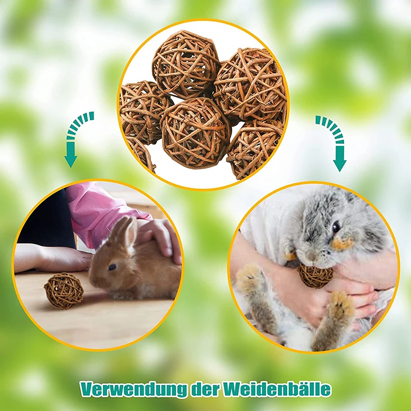 Лидер продаж натуральные маленькие игрушки для жевания животных кроликов птиц