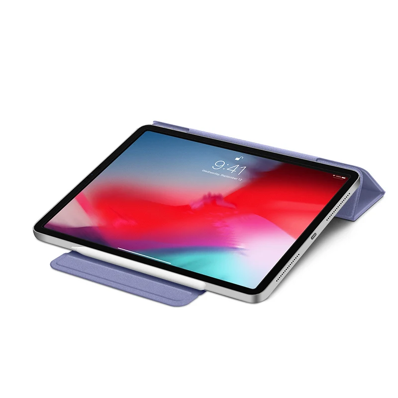 

For iPad Pro 11 inch 2020 case Smart cover Tri-fold magnet Back protector Buckle clip For iPad Air 4 10.9 inch 2020 A2324 A2325