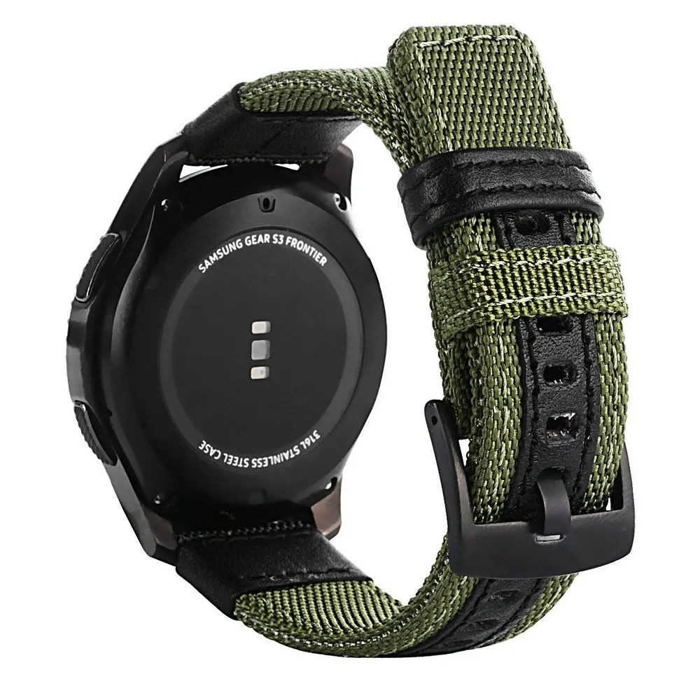 Ремешок нейлоновый для Samsung Gear Sport S3 Classic Frontier Galaxy Watch 46 мм|Ремешки часов| |