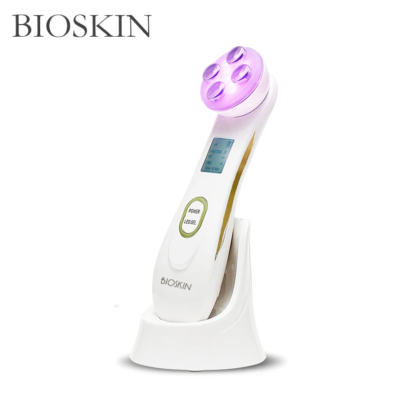 BIOSKIN светодиодный фотонный омоложение кожи электропорация лица радиочастотный