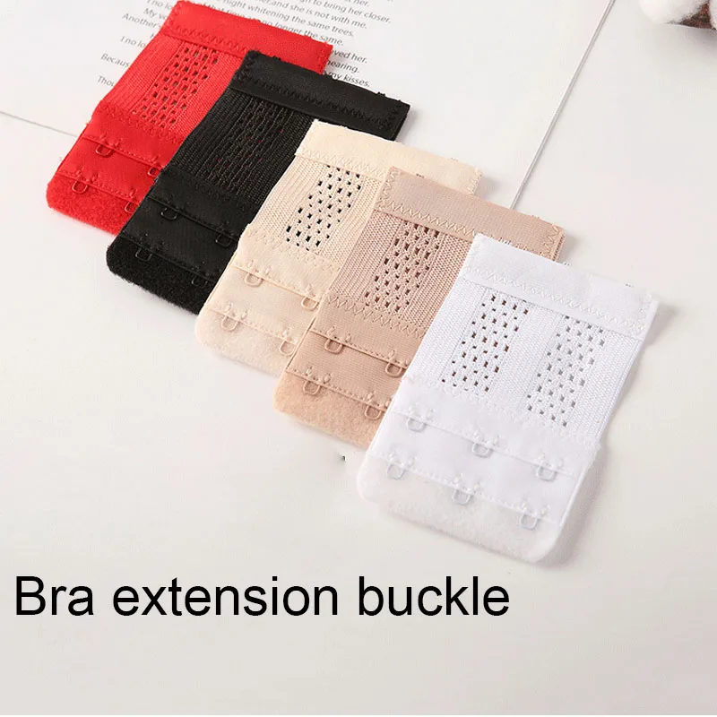 Hook Bra Extender Women's Elastic Bra Extension Strap Hook Clip Expander Adjustable Belt Buckle Intimates 1 Pcs Underwear Button