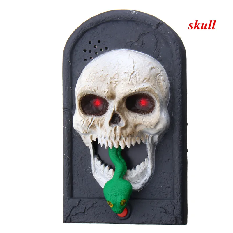 Анимированный дверной звонок со злыми ведьмами электрический на Хэллоуин