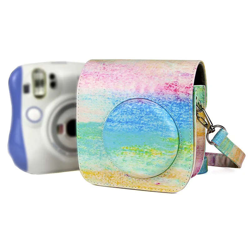 Защитный чехол для камеры Fujifilm Instax Mini 25 26 Instant Film-Премиум из искусственной кожи с