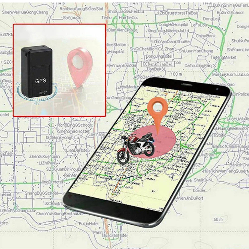 Противоугонный магнитный мини GPS трекер GSM GPRS устройство слежения в реальном