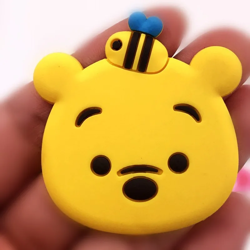 1 шт. Мультяшные животные ПВХ плоский задник дети милый кот монстр утка сделай сам