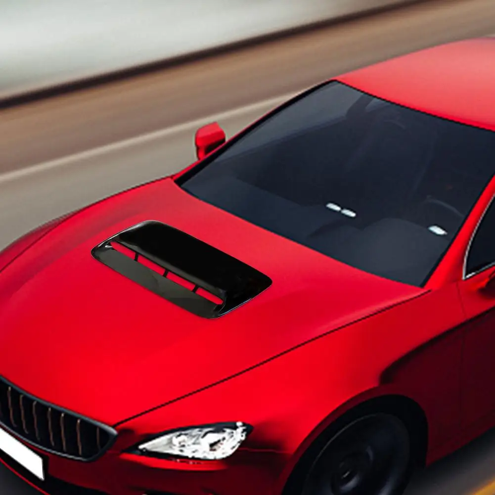 Имитация капюшона наклейки на выпускное отверстие воздуха украшение легко