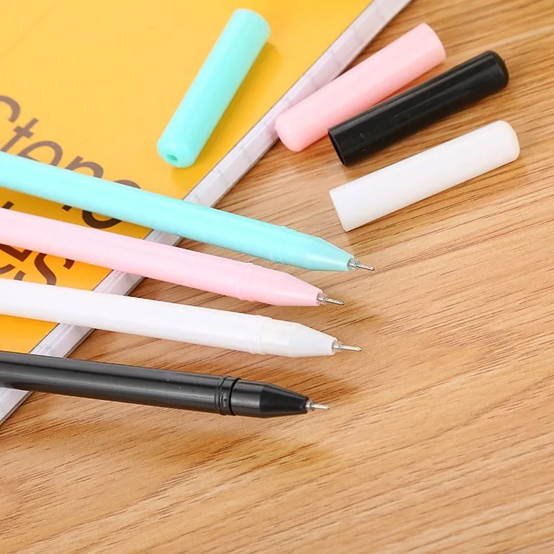 20 PCs Creative Sweet Lovers Couple Gel Pens Set Student Signature Pen Cute School Pen Writing Tools Kawaii Stationery Wholesale