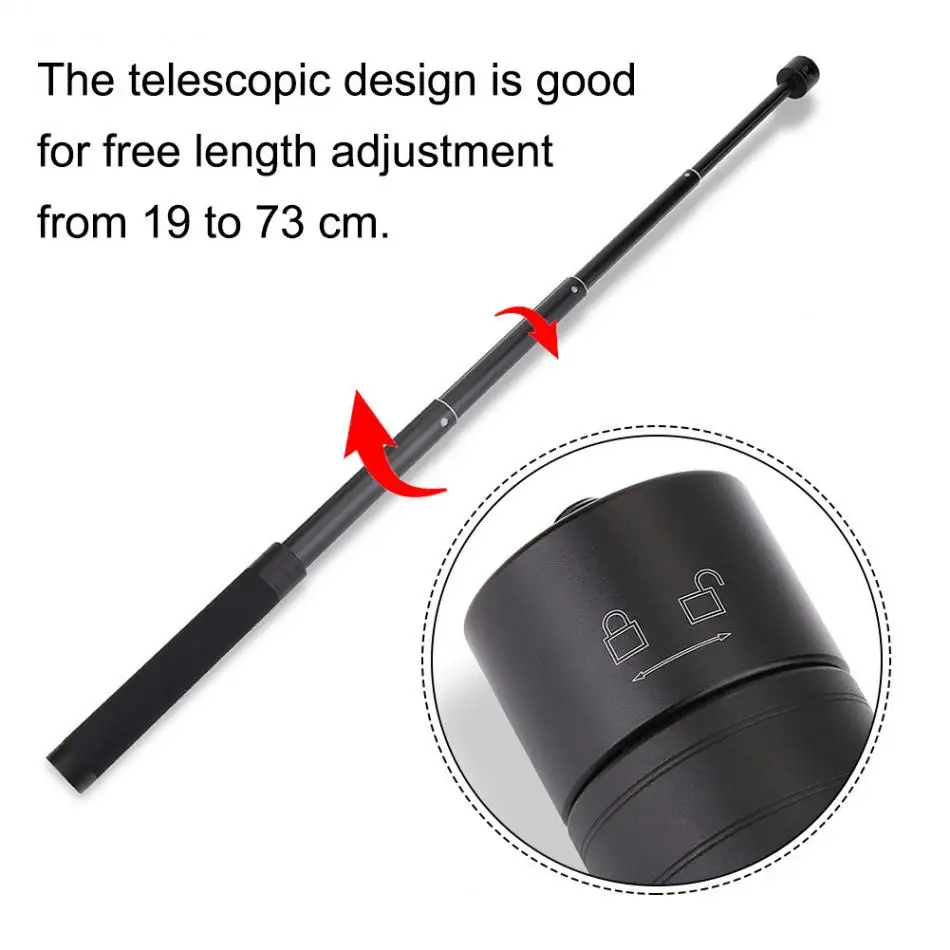 FeiyuTech V2 700 Reach Pole Extension Bar for Feiyu G5/WG2/SPG ZhiYun SMOOTH Crane 3-Axes Handheld Gimbal with 1/4" Thread |