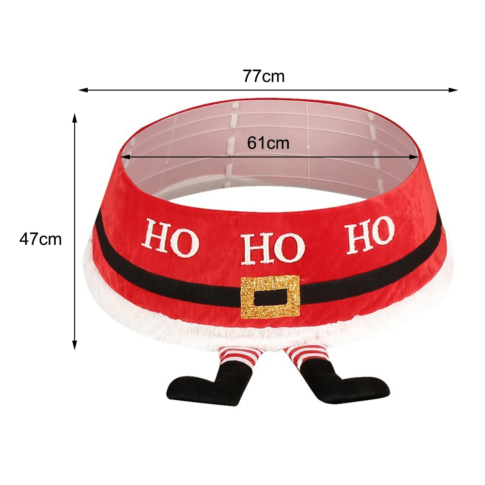 

Xmas Tree Skirt Soft Snow Base Floor Rug Christmas Decoration Holiday Skirts for Home Party Props Natal Tree Skirts
