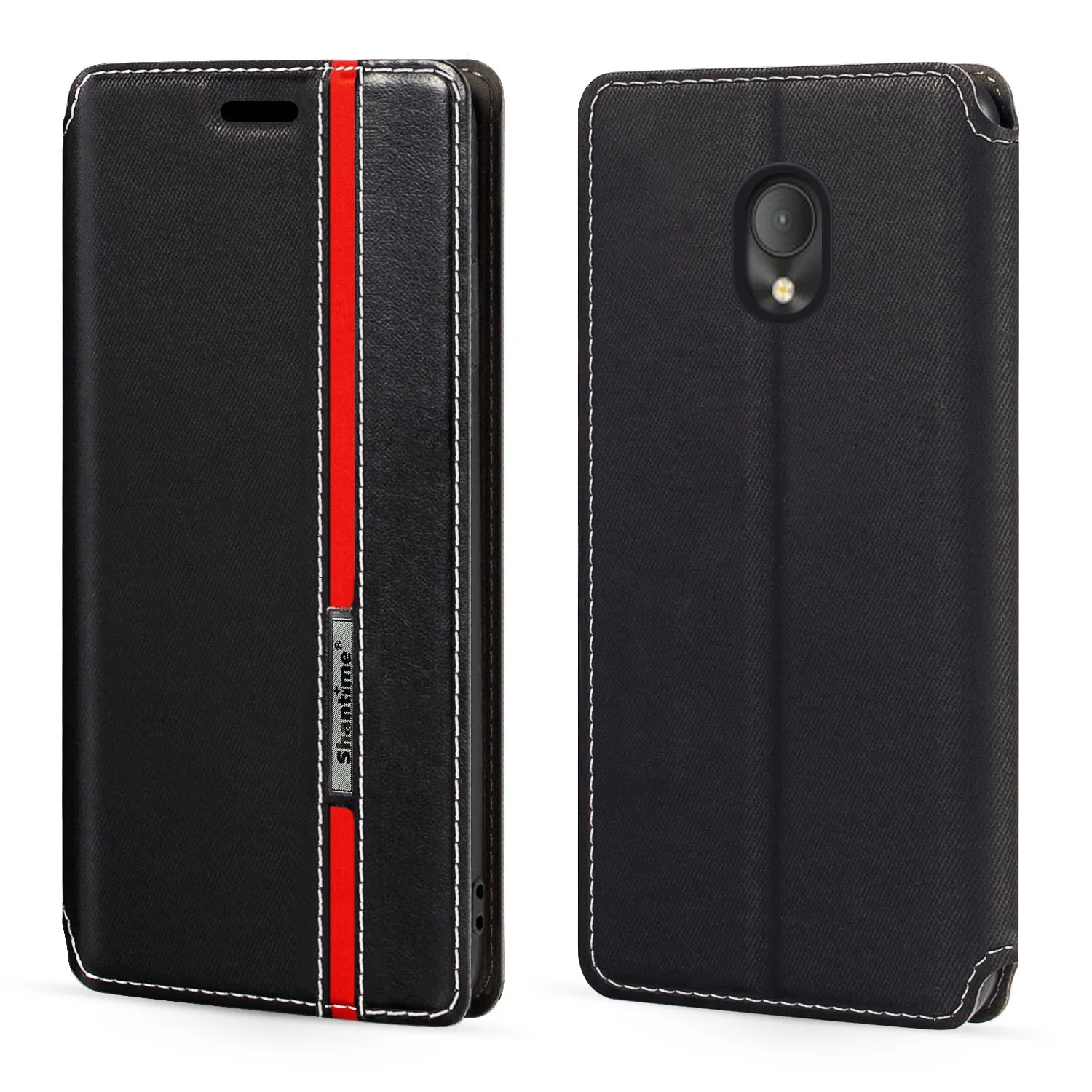 

For Alcatel U5 3G 4047 4047D Case Fashion Multicolor Magnetic Closure Leather Flip Case Cover with Card Holder 5.0 inches