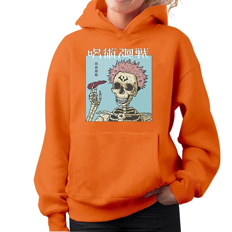 

Jujutsu Kaisen Satoru Gojo Anime Prints Hoody Man Crewneck Pullover Clothes Autumn Fleece Streetwear Hoodie Unisex gojo