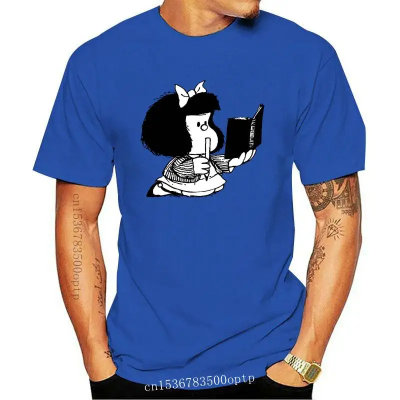 

New Mafalda Reading her Book Premium t-Shirt DMN Hoodie Black