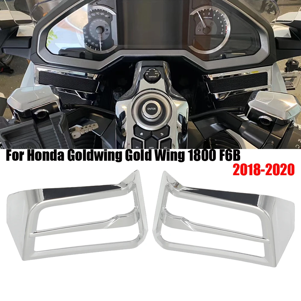 Хромированная Защитная решётка динамика для Honda Goldwing Gold Wing 1800 F6B F 6 B GL1800 GL 2018 2019 2020