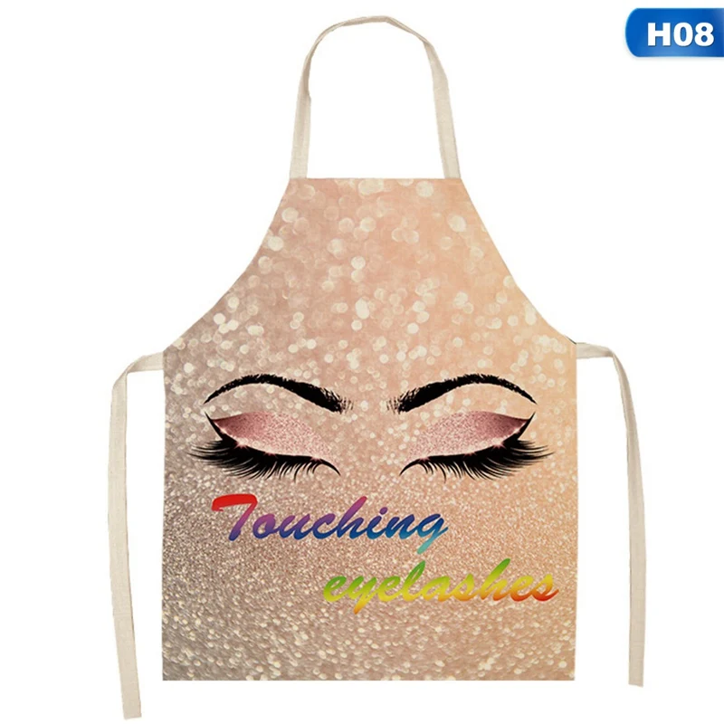 1 шт. фартук из хлопка и льна с рисунком | Дом сад