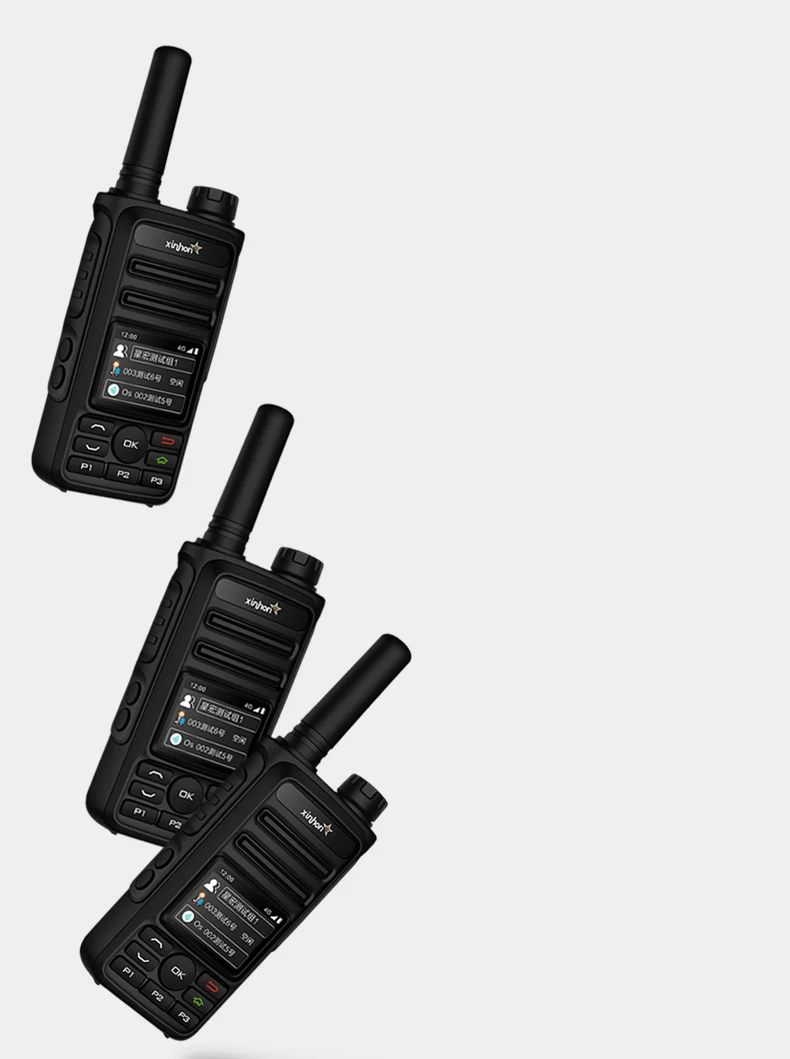 XH-78 Bluetooth GSM WCDMA WIFI IP Android Walkie Talkie PTT мобильный телефон с SIM-картой 4G LTE POC