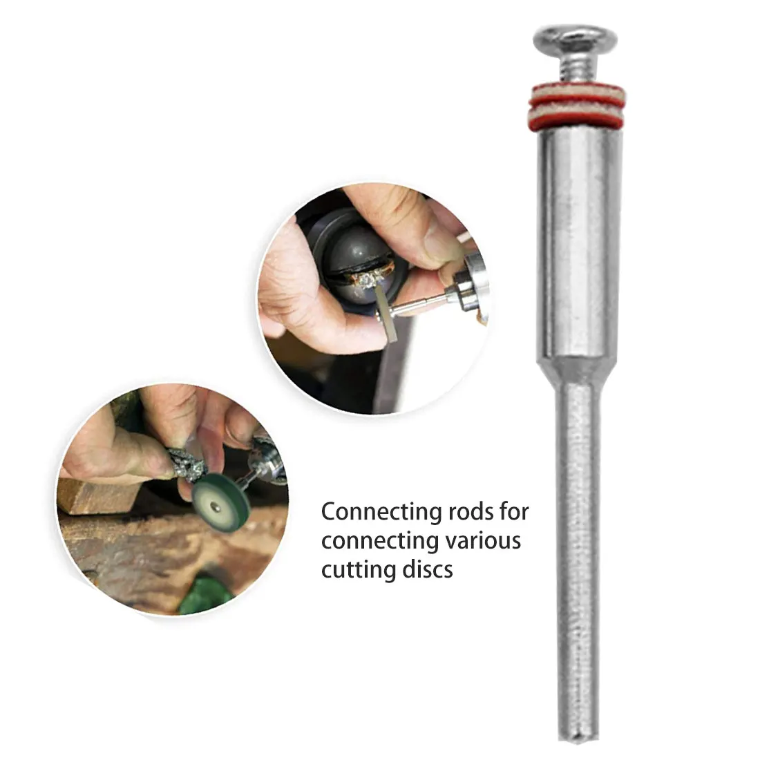 

Dremel Accessories 3/2.3mm Miniature Clamping Connecting Lever Polishing Wheel Mandrel Cutting Wheel Holder for Rotary