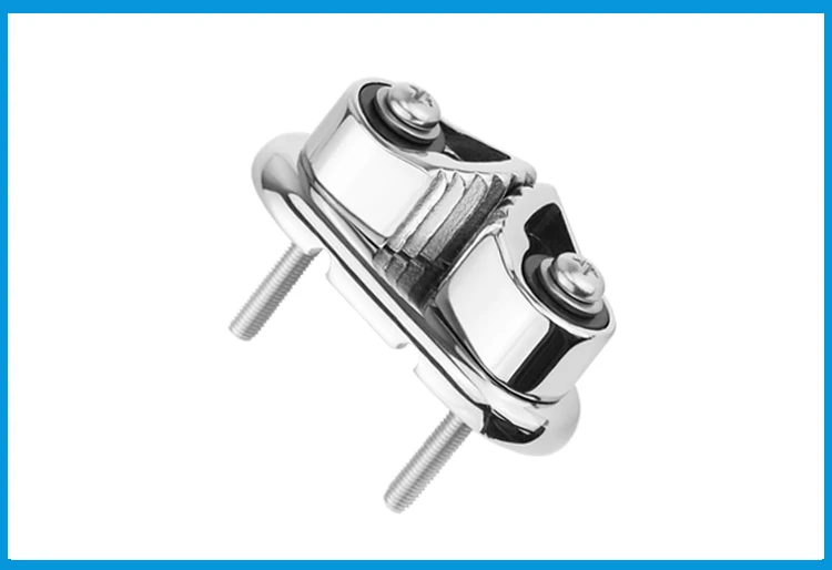 2X SS 316 Cam Cleat с проводом ведущее кольцо лодка Cleats Matic Fairlead морской парусный спорт