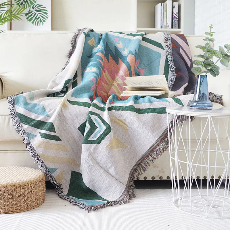 Утолщенная Геометрическая детская кровать одеяло домашнее кресло диван для