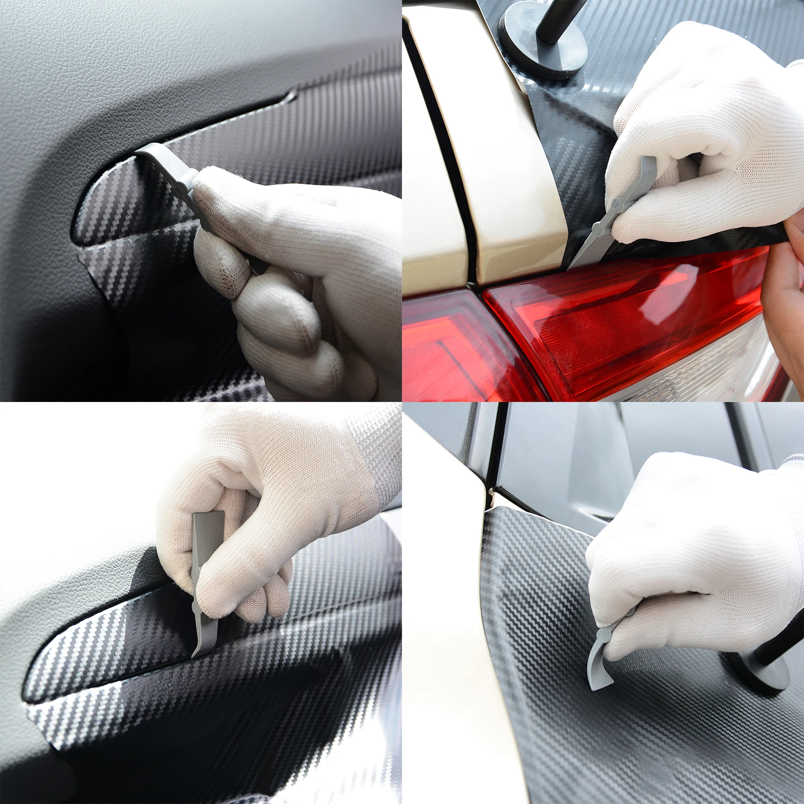 Виниловая пленка FOSHIO для автомобиля магнитный скребок скребка инструменты из