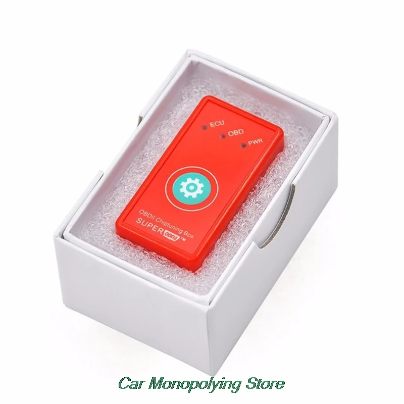 

1pc SuperOBD2 Chip Tuning Box OBDII Interface Plug And Drive OBD For Diesel High Quality