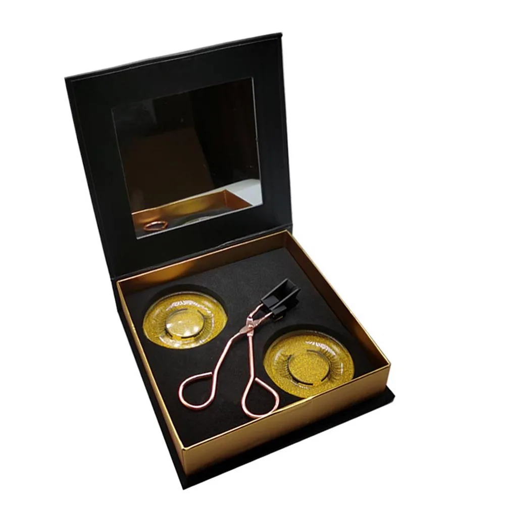 Новый Дизайн магнитные ресницы Аппликатор клип без клея нужно легко применять