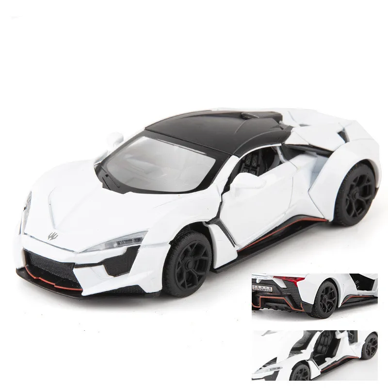 Изысканная модель спортивного автомобиля Lyken 1:32 из сплава с имитацией под