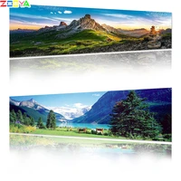 full square 5d diy diamond painting natural landscape mountains new diamond embroidery cross stitch mosaic home decor gift lx115