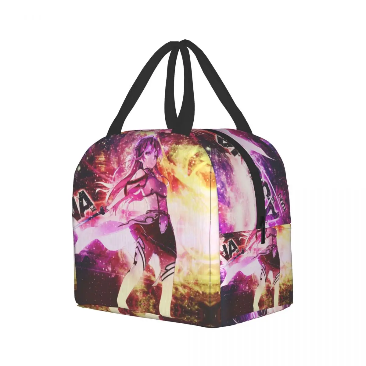 

SAO Lunch Bag Keep Warm Shopping Bag Large Capacity Unisex