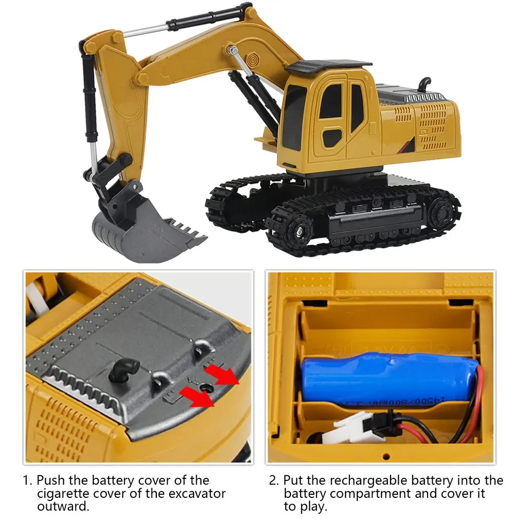 радиоуправляемый экскават