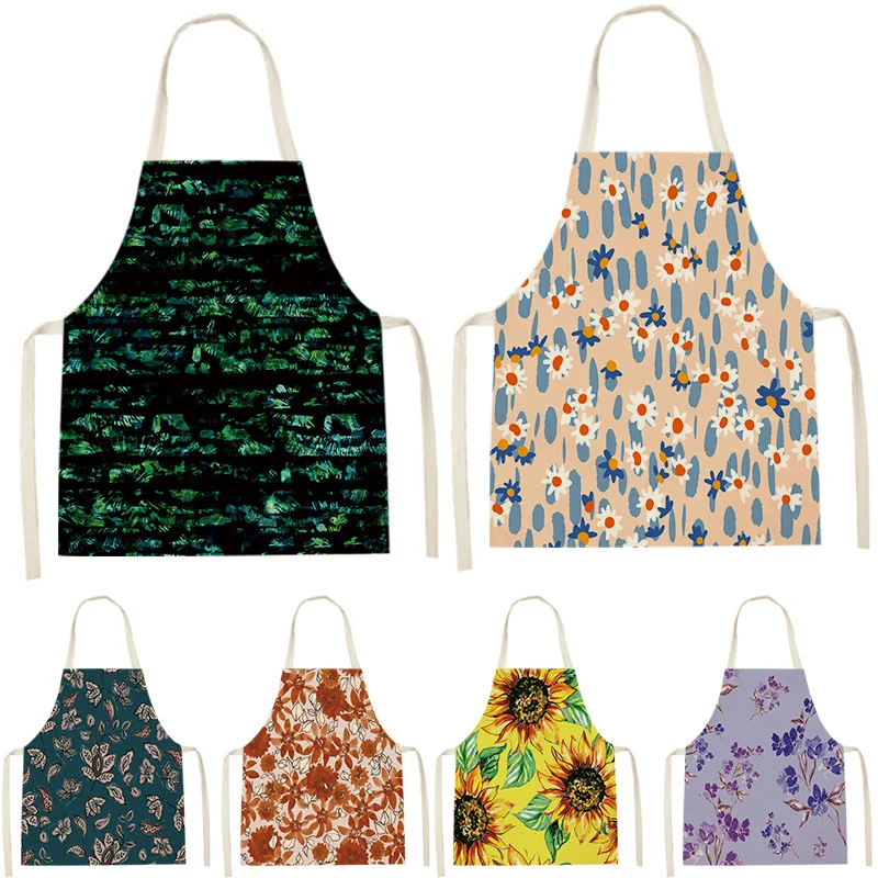 1 шт. Кухня фартук темных цветов безрукавные фартуки для Для мужчин завод