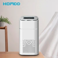 homdd new desktop air purifier for home office negative ion ultraviolet small purifier to remove dust haze air cleaner