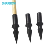 612pcs broadhead target points tips traditional arrowhead id8mm for outdoor arhcery bow and arrows hunting shooting accessories