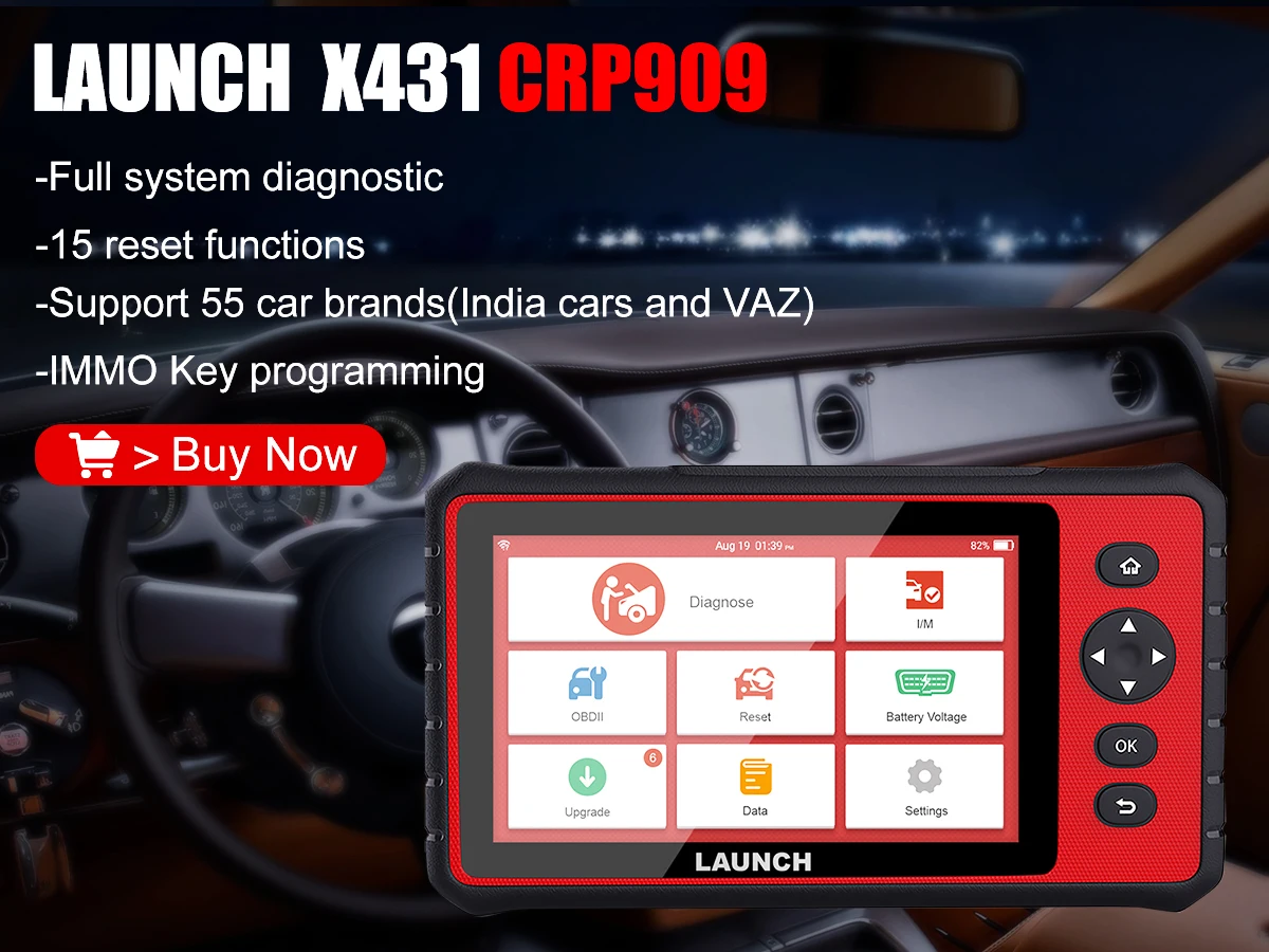 Запуск CRP469 OBD2 сканер Код-ридер чистый код ABS SAS масло DPF TPMS IMMO сброс автомобиля диагностический инструмент OBD сканер automotivo