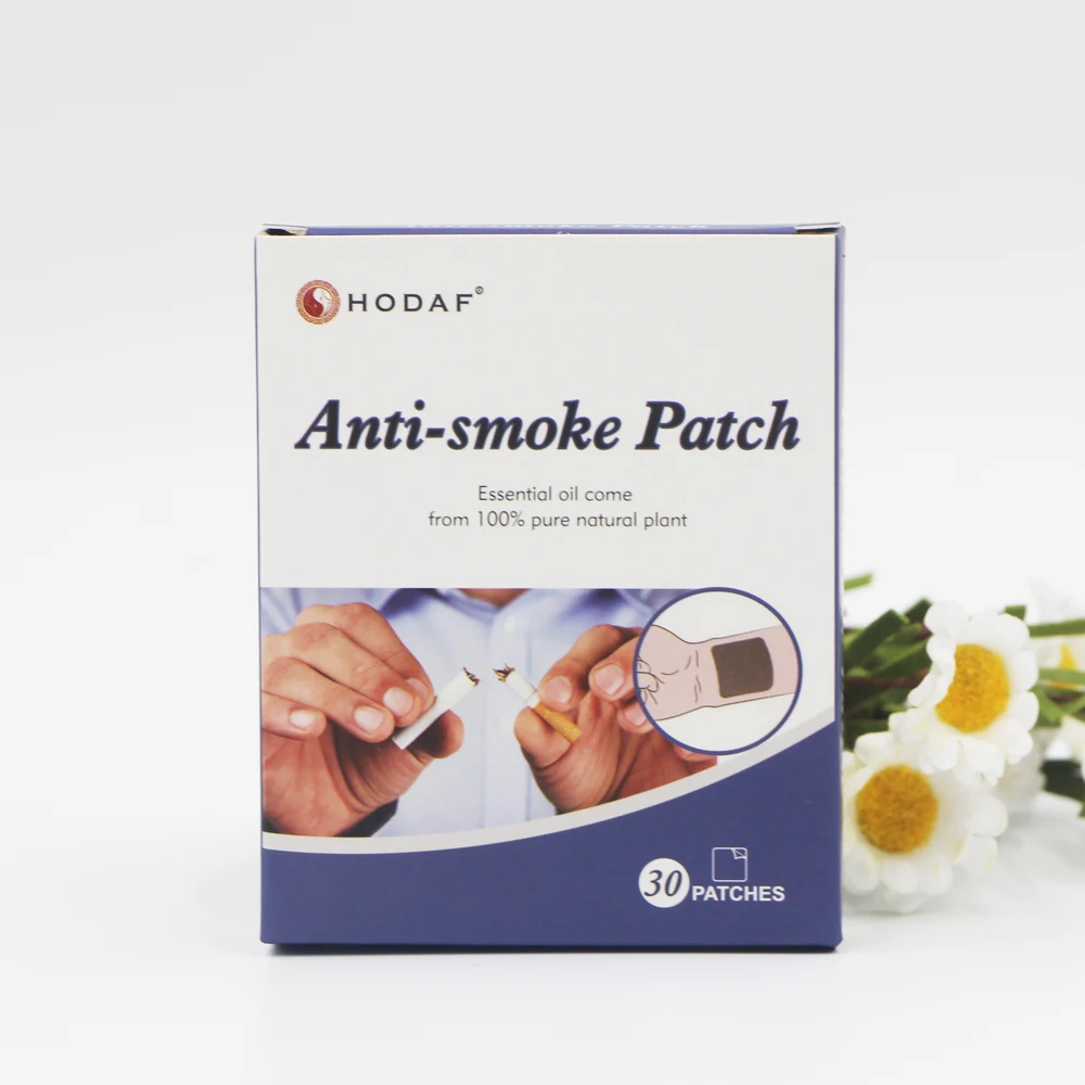 

30pcs/6bags 100% Natural Ingredient Anti Smoke Patch Stop Quit Smoking Cessation Chinese Herbal Medical Plaster
