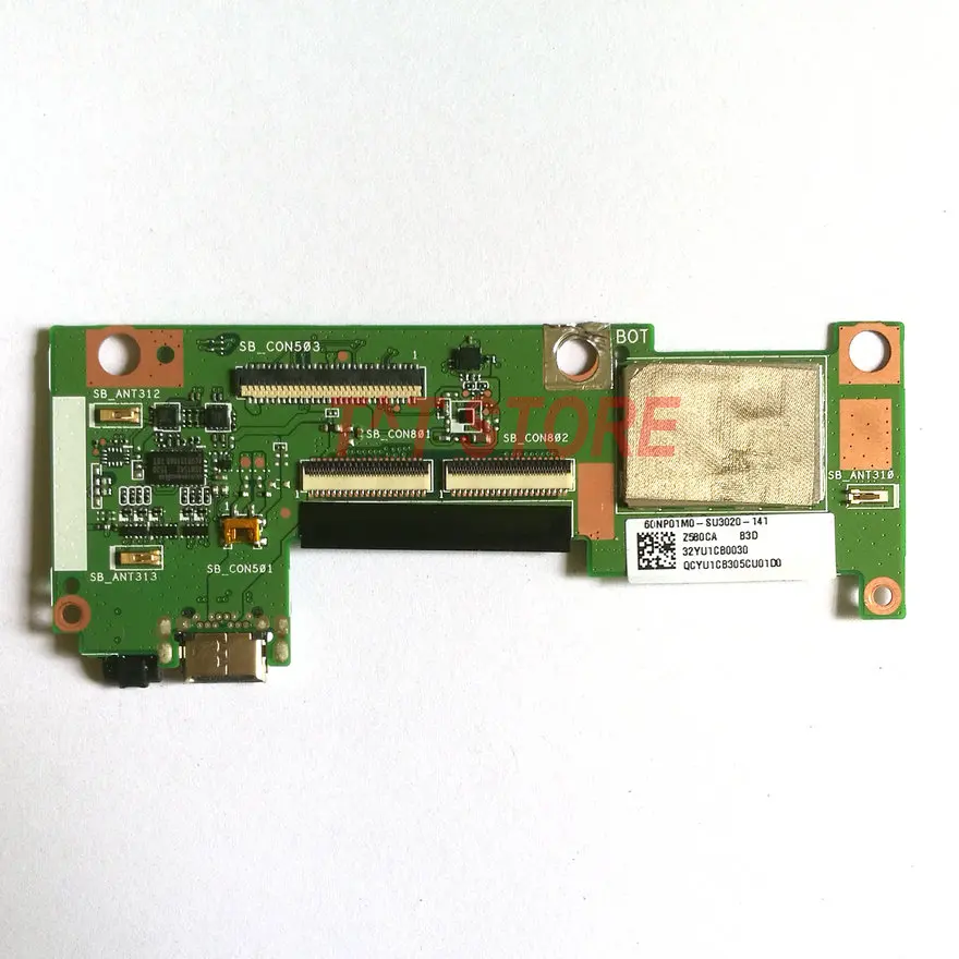 Оригинальная плата зарядного USB порта для P01MA Z580CA 32YU1CB0030 Z580CA_SB_MXT1666T2 DAYU1TH26B0 тест