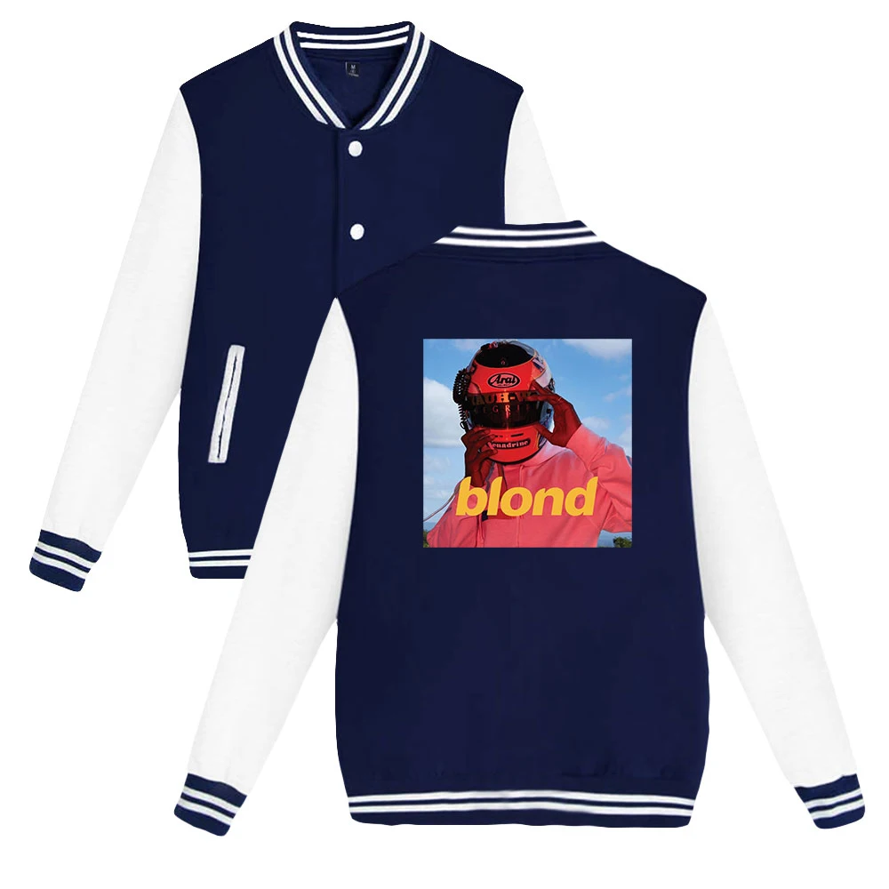 

Young Singer Ocean Frank Tracksuit Baseball Jackets Unisex Sweatshirt Women Men's Tracksuit Harajuku Streetwear Fashion Clothes