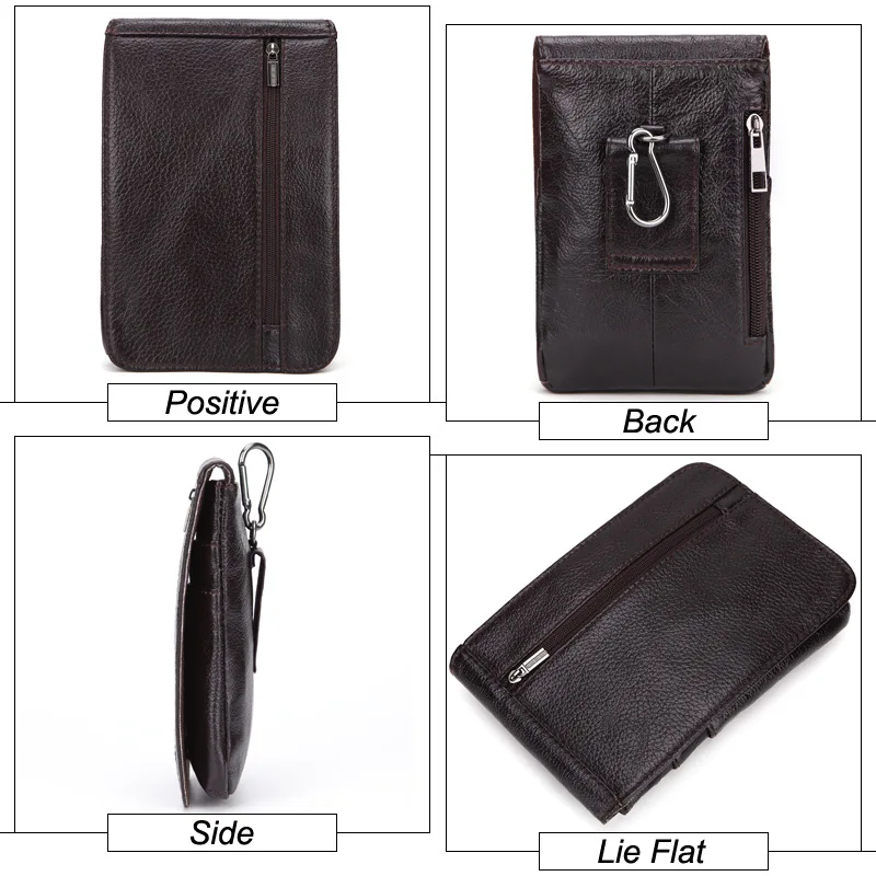 MISFITS ретро двойной чехол держатель для карт Мужская поясная сумка Универсальный