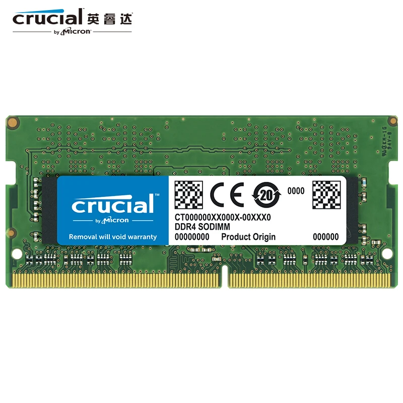 Оперативная память Crucial 8 Гб оперативной памяти 16 встроенной DDR4 - Цена: 6922.56