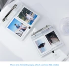 Альбом для фотографий, 100 карманов, 4 дюйма