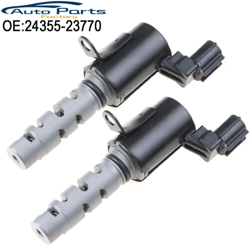 

2PCS New VVT Variable Timing Solenoid For Hyundai ELANTRA KIA SOUL SPECTRA 2.0L 24355-23770 2435523770 24355-23800 24355-23763