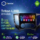 Автомагнитола Ownice 2 Din для Mitsubishi Triton L200 2015 - 2020 Android 10,0 мультимедиа 4G LTE 6 ГБ ОЗУ 128 Гб ПЗУ