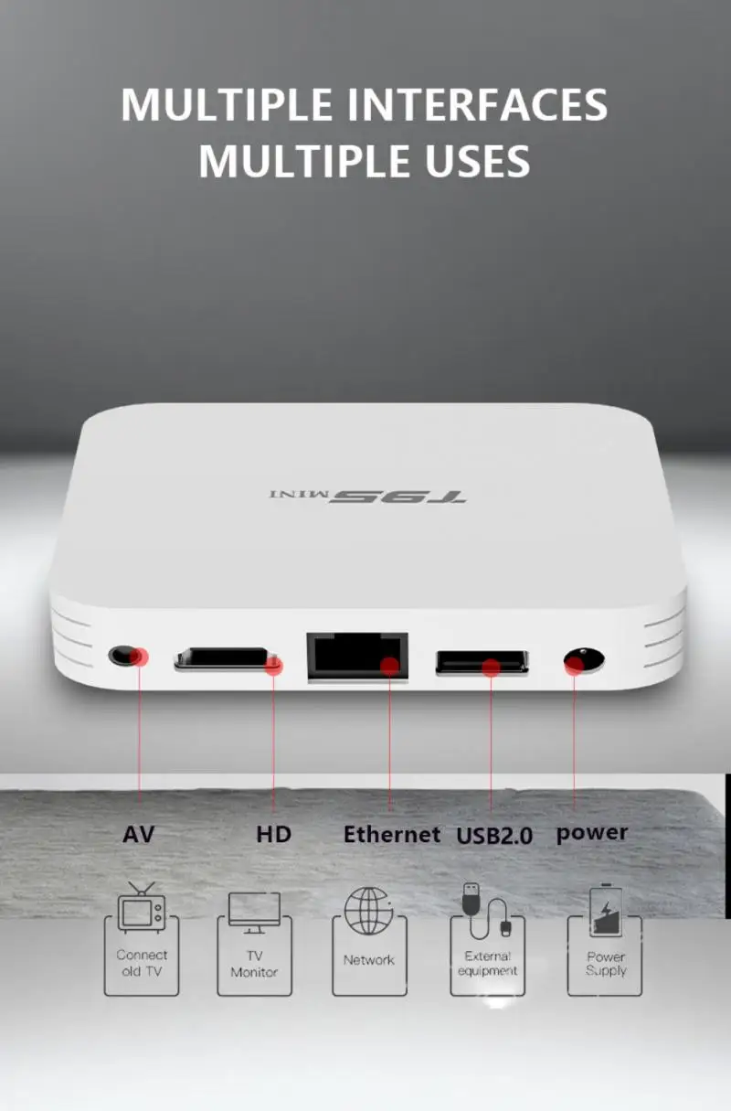 ТВ-приставка на Android 10 4K HDR Wi-Fi 2 4 ГГц | Электроника