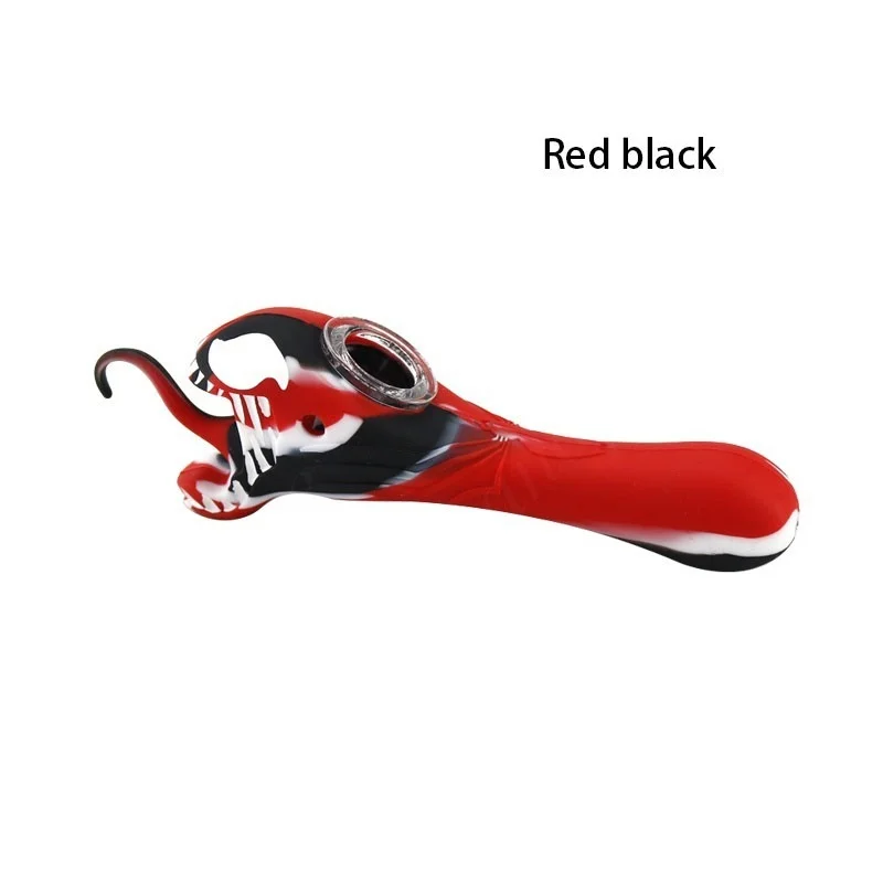 Модная ручная трубка для курения 5 6 дюйма креативные небьющиеся силиконовые