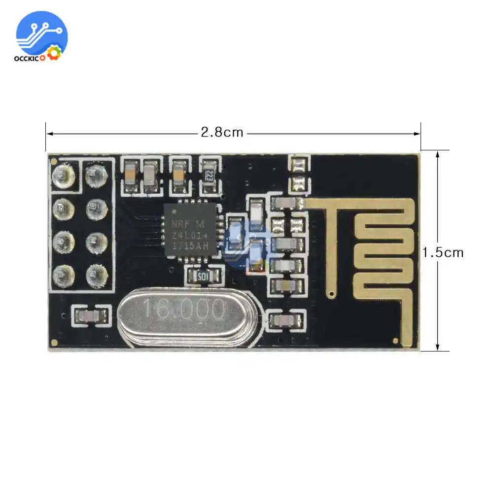 2 шт. NRF24L01 беспроводной Wifi приемопередатчик + 4 ГГц модуль для Microcontroll|module 2.4ghz|module