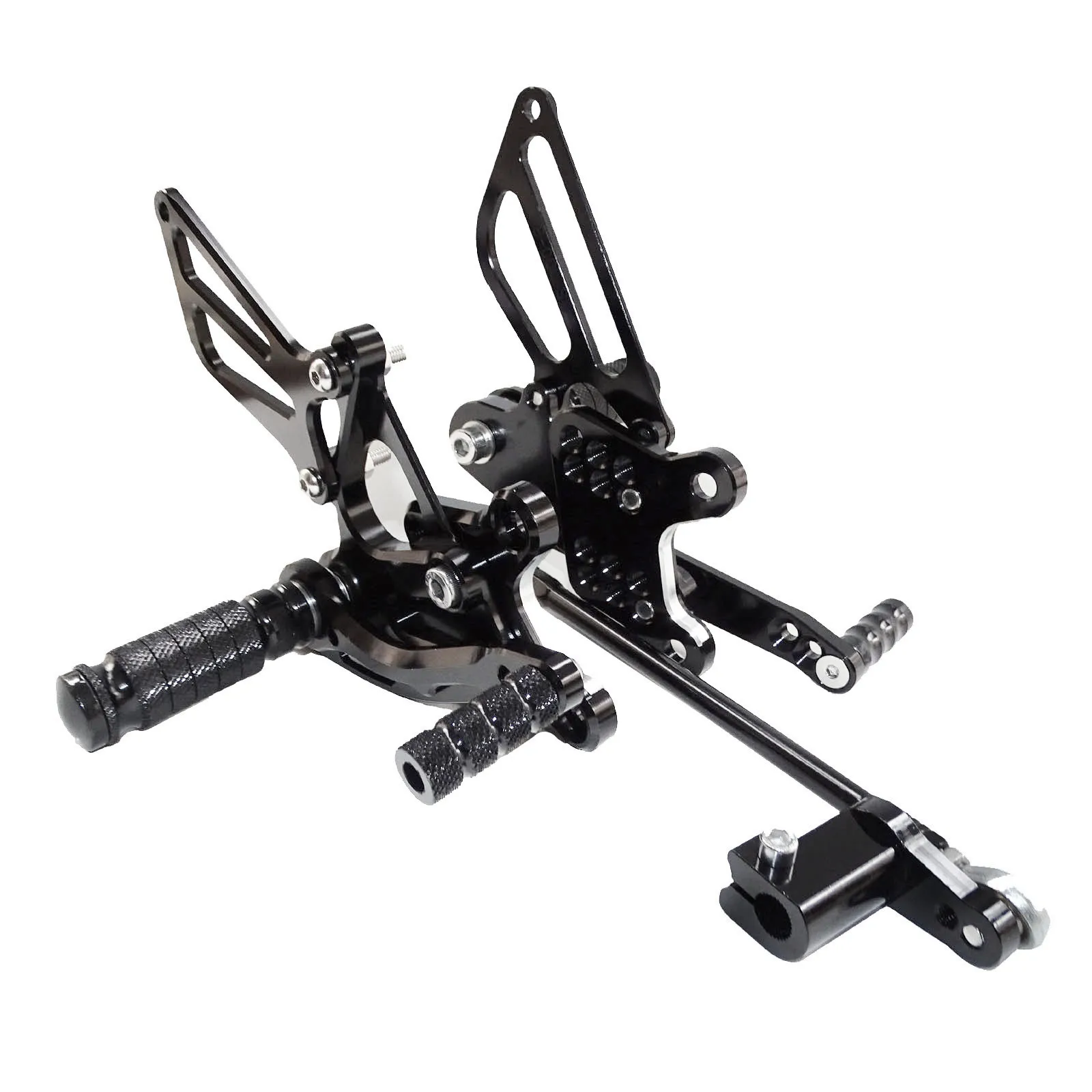 Waase MOTO CNC алюминиевые настраиваемые задние накладки комплект для ног подставки