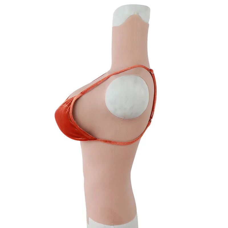 Transgender Crossdresser Artificial  Silicone Fake Breast Forms D Cup Male To Female Realistic Crossdressing