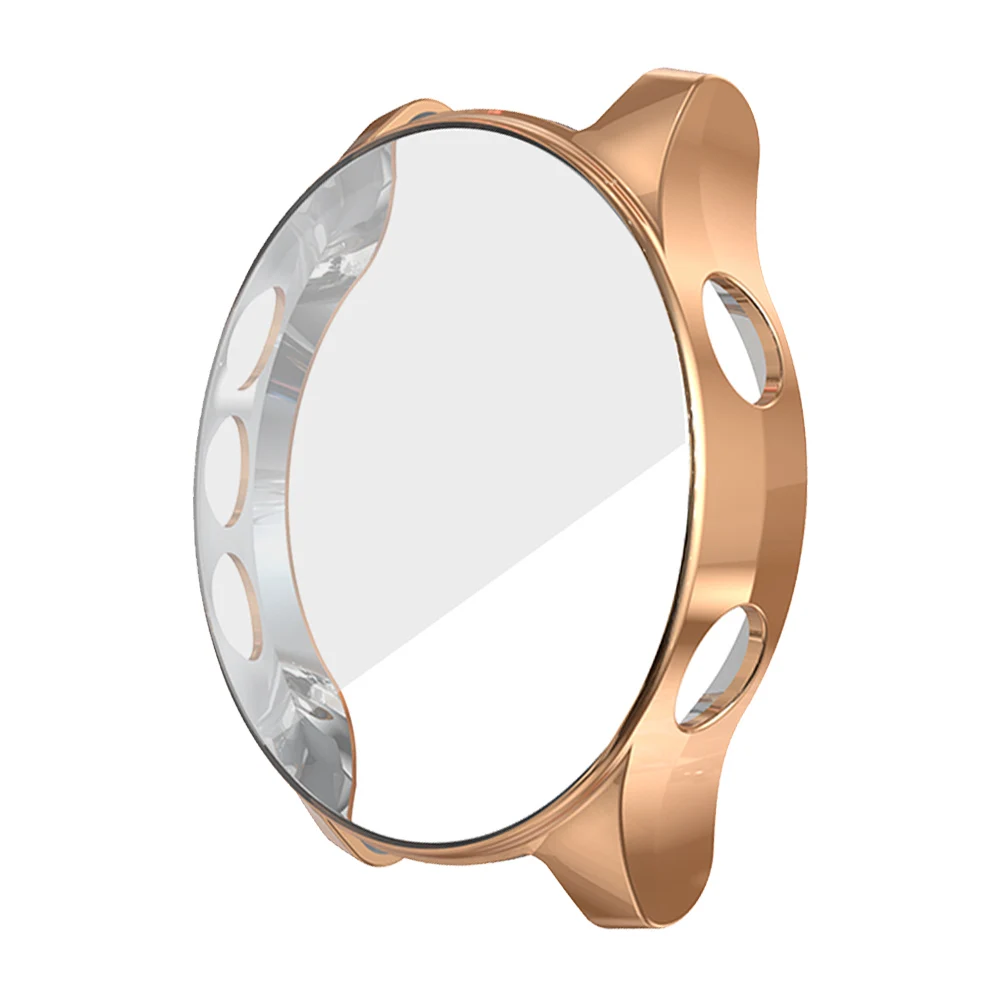 Rose gold Мягкий полный Чехол для Garmin Forerunner 935/945 чехол для смарт часов защитная пленка из термополиуретана оболочка легкие тонкие аксессуары для бампера - Цвет: Rose gold