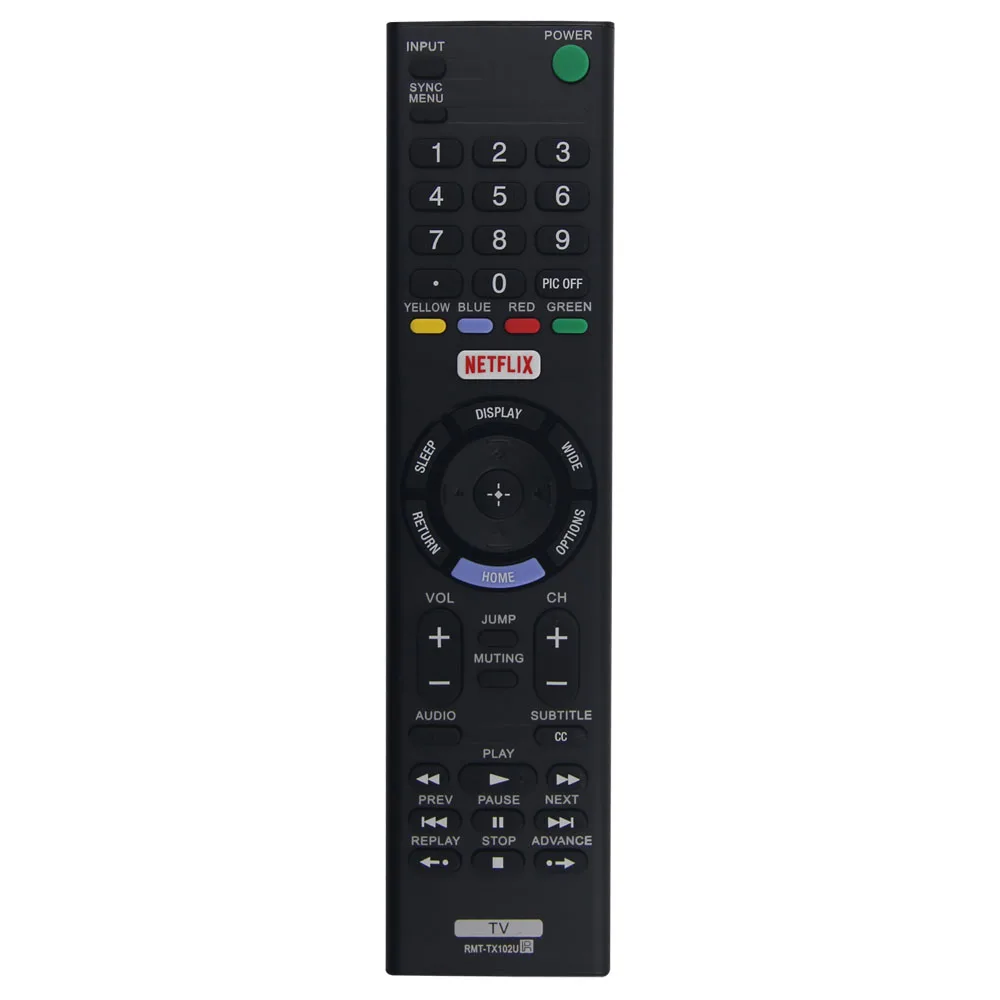 Пульт дистанционного управления для Sony smart led lcd TV RMT-TX100D TX101J TX102U TX102D TX101D TX100E TX101E