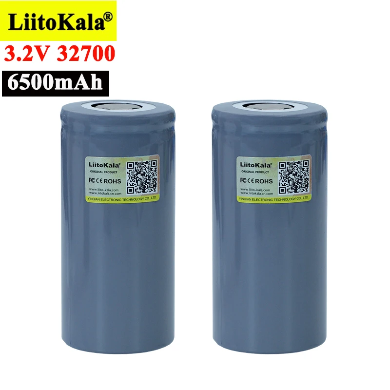 Аккумулятор LiitoKala LiFePO4 3 2 в 32700 6500 ма · ч 35 а непрерывная разгрузка максимальная
