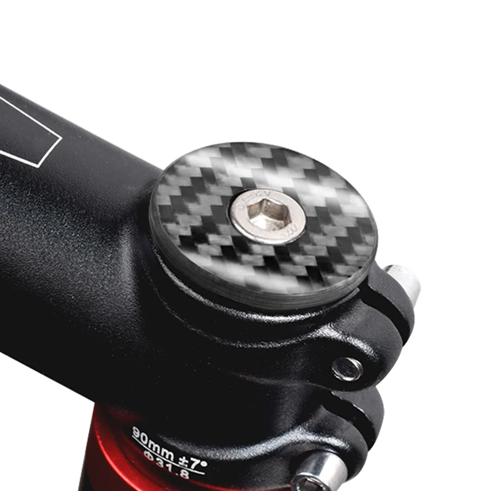 

Горный шоссейный велосипед из углеродного волокна велосипедная Верхняя Крышка Штыря гарнитуры 32 мм титановый болт легкая в установке карб...